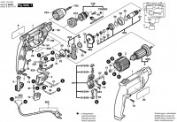 Bosch 0 601 137 542 GBM 10 SRE Drill 240 V / GB Spare Parts GBM10SRE